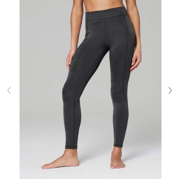 Ivy Park High Rise Sculpted Work Out Legging Full Length Gray Quick Dry Size XXS - Picture 16 of 16